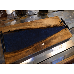 Tavola di salumi in resina epossidica personalizzabile per stoviglie e decorazioni per feste - Product Image 1