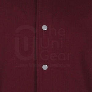 Chaqueta de algodón Letterman 100% para hombre, chaqueta de béisbol universitaria de invierno transpirable, estilo callejero, colores personalizados frontales - Product Image 3