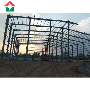 Nhà máy cung cấp Kim Loại xây dựng kết cấu thép nhà kho lớn nhịp hội thảo kết cấu thép nhà kho - Product Image 4