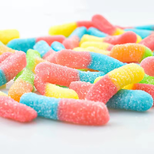 Gomitas de Goma Agridulces de Doble Color al por Mayor, con Forma de Gomitas de Oso, Sabor a Menta y Frutas, Bolsas a Granel de 2.5kg, Certificadas Halal - Product Image 2