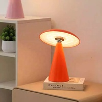 Lampe de table champignon moderne Lampe de bureau design minimaliste pour salon chambre hôtel avec couleur personnalisée