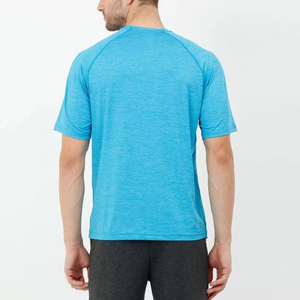 Camiseta Deportiva de Manga Corta para Hombre, Diseño Personalizado, Secado Rápido, Transpirable, Spandex/Nailon, Corte Holgado, Color Sólido, Colores Personalizados - Product Image 6