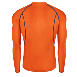 Conjuntos de entrenamiento de gimnasio personalizados para hombre, ropa deportiva de compresión de 2 piezas, ropa deportiva impermeable con patrón sólido - Product Image 1