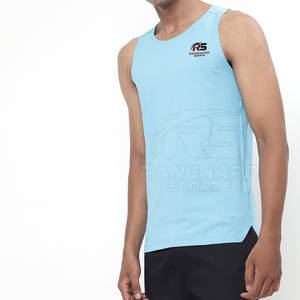 Débardeur de sport pour homme en coton élégant, personnalisé, pour l'été, débardeur de musculation pour homme, débardeur de gym pour homme - Product Image 2