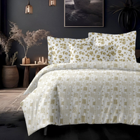 Drap de lit imprimé 100% coton 210 TC de haute qualité pour la maison et l'hôtel