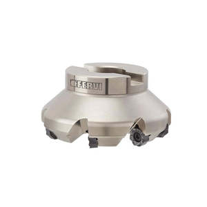 Fresa de extremo esférico recubierta de 4 filos con inserto negativo para fresado frontal en máquinas CNC, personalizable, compatible con ODM y OEM para fundición - Product Image 1