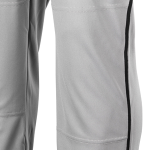 Pantalones de Béisbol Clásicos Blancos para Hombre con Ribete Negro y Rodillas Doblemente Reforzadas para Máxima Durabilidad Durante el Deslizamiento y el Fildeo - Product Image 4