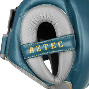 Casco de Boxeo AZTEC Azul/Gris, Equipo Esencial para Protección en el Ring - Product Image 6