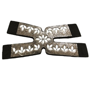 Partes superiores de sandalias y pantuflas de verano con pedrería, muy vendidas, suministro directo de fábrica, accesorios de procesamiento semiacabados - Product Image 5