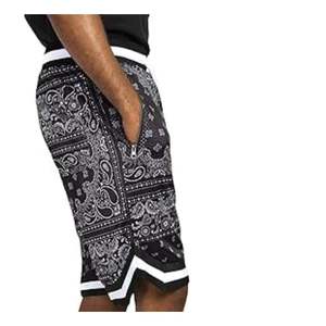 Conception personnalisée de haute qualité Double hommes Short de gymnastique en maille Sport Sublimation Short en maille personnalisé Short de basket-ball pour hommes sport d'entrée - Product Image 2