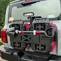 Accessoires Jetour T2 TANK300 BJ40 JEEP JK JL - Kit multifonctionnel pour hayon, support pour bidon et pelle, porte-outils tout-terrain 4x4
