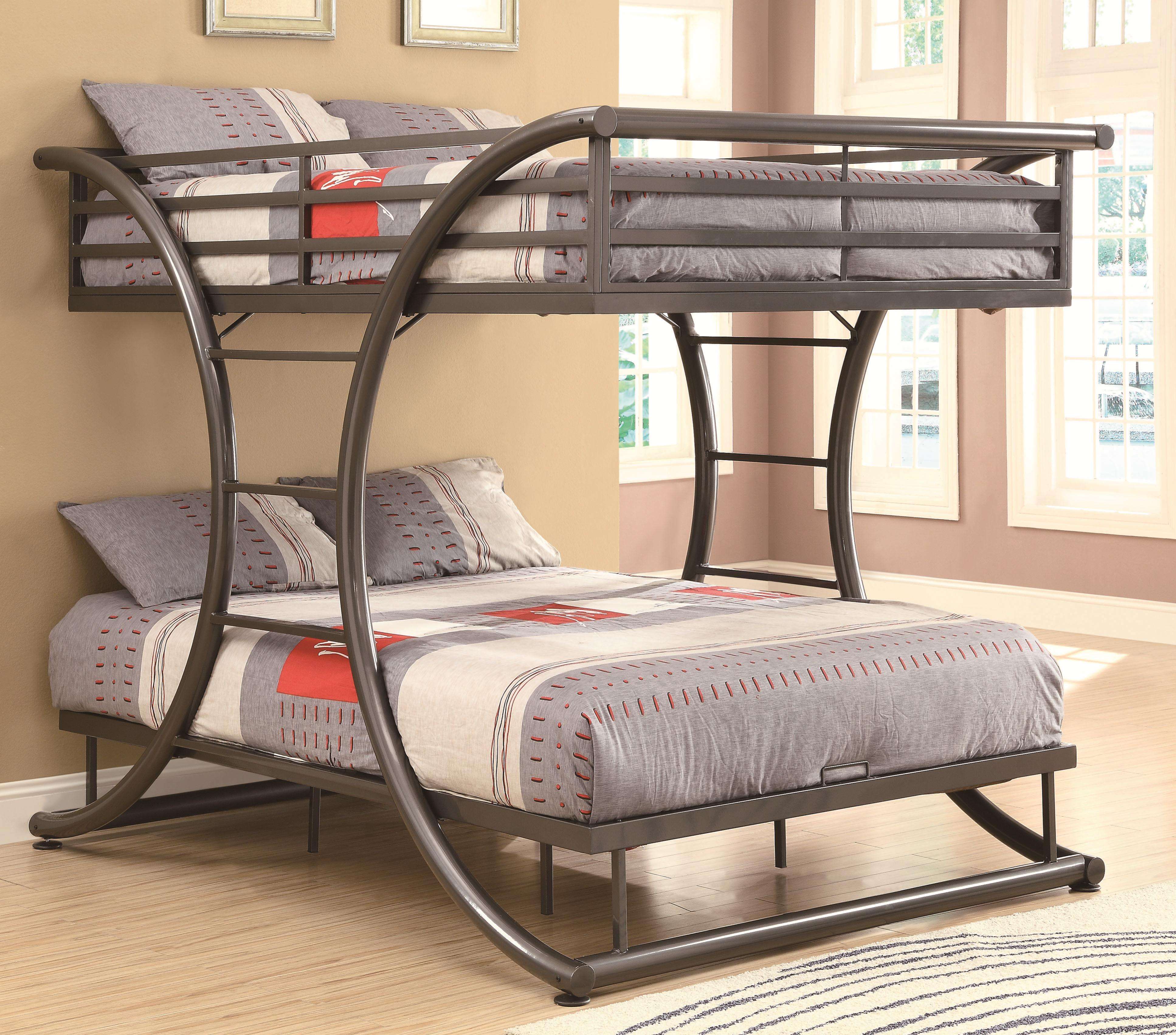 JYSK Bunk Beds Modern Metal Kids' Beds with Storage