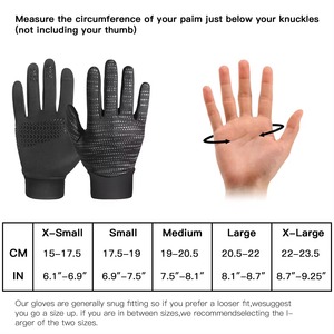 ถุงมือขี่จักรยานกันลมและกันน้ำสำหรับผู้ชายถุงมือสกีหนังสำหรับฤดูหนาว - Product Image 4