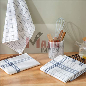 Toalla de cocina de alta calidad Toalla de cocina Paño de limpieza en algodón 100% Alta calidad disponible en colores personalizados - Product Image 2