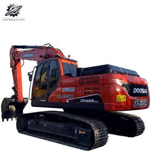 รถขุดตีนตะขาบ Doosan DX225 มือสอง ขนาด 22 ตัน บุ้งกี๋ 1.1 ลบ.ม. แบรนด์เกาหลีแท้ รถขุดก่อสร้างขนาดกลาง ชั่วโมงการใช้งานต่ำ ได้รับการรับรองมาตรฐาน CE - Product Image 1