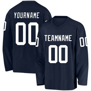 Maillots de hockey sur glace personnalisés directs d'usine tissu de qualité supérieure conceptions parfaites à faible quantité minimale de commande pour l'expédition mondiale pour les équipes - Product Image 1