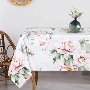 Nappe en coton 100% Design simple Produit textile pour la maison Impression multicolore 150x220 cm 180gsm tissé d'Inde - Product Image 1