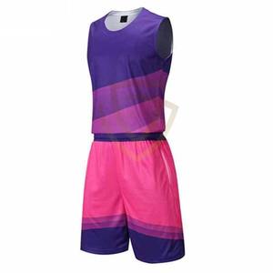 Conjuntos de Camisetas de Baloncesto Personalizables de Alta Calidad, 100% Poliéster, Tejido Transpirable, Diseño sin Mangas - Product Image 1