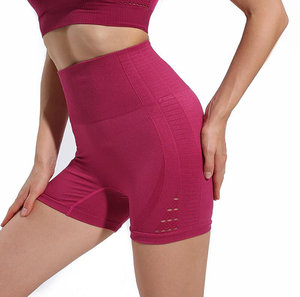 Nouveaux shorts de cycliste grande taille pour femmes et hommes et shorts de cycliste taille haute pour l'entraînement, vêtements de fitness pour femmes, shorts de cycliste OEM - Product Image 2