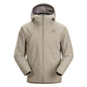 Venta al por mayor personalizado cierre de cremallera invierno lluvia chaqueta transpirable impermeable High Street diseño letra patrón servicio OEM - Product Image 1