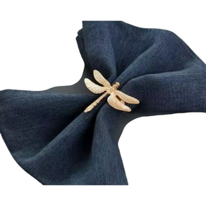 Vintage feuille d'érable ronds de serviette porte-serviettes en métal attrayant rond de serviette pour les fêtes dîner décor de Table au prix de gros - Product Image 6