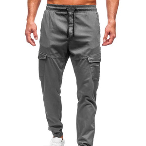 Pantalon cargo pour hommes en gros pour hommes Vêtements de travail durables avec 6 poches multiples, matériau de haute qualité et design sur toute la longueur - Product Image 5
