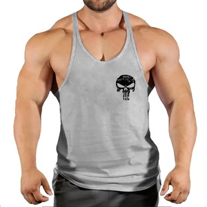 Débardeur de Fitness imprimé araignée chemise de Fitness Muscle débardeur unique pour hommes sweat sans manches pour hommes hauts pour hommes vêtements de Fitness - Product Image 2