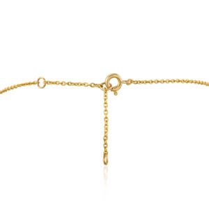 แฮนด์เมด100% ฟุตบอลทรงกลมธรรมชาติพลอยอเมทิสต์และเพชร14K สร้อยคอพลอยสีเหลืองทอง - Product Image 6