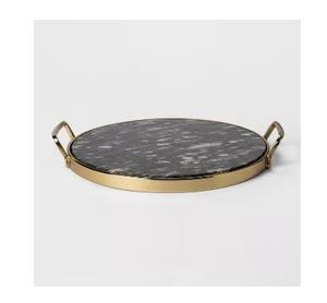 Bandeja de servicio Plato de servicio de diseñador hecho a mano Plato de cocina Bandeja de lujo de mesa superior - Product Image 6