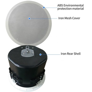 Sistema de sonido Altavoces de techo Altavoces de matriz de línea colgante Subwoofer Conexión de sistema de sonido PA fácil - Product Image 4