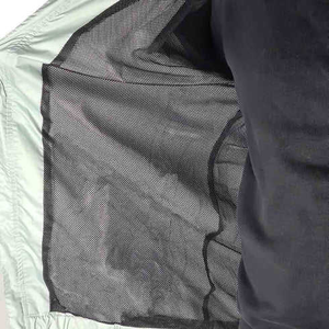 Men New Fashion Running Sports <b>Jacket</b> Blank Cotton Plaid Zip up Windbreaker <b>Jacket</b> Manufacture Custom - Product Image 4