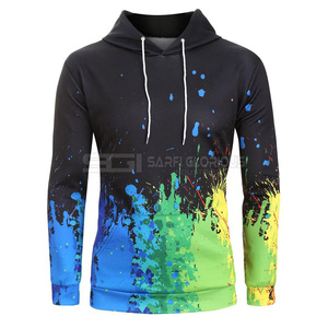 Nueva llegada sudaderas con capucha de sublimación de alta calidad sudaderas con capucha de fábrica al por mayor diseño personalizado sudaderas con capucha de sublimación - Product Image 2