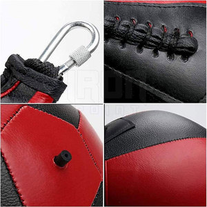 กระเป๋าแบบยืนปรับความเร็วได้แบบพกพาวัสดุหนังที่ดีสำหรับลูกมวยเร็ว - Product Image 4