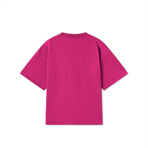 เสื้อยืดผ้าฝ้าย100% สำหรับผู้ชายทรงโอเวอร์ไซส์ทรงหลวมสไตล์สตรีทใส่สบาย - Product Image 2