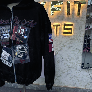 Sudadera con Capucha de Invierno, Nuevo Estilo, el Mejor Material, Personalizada con Estampado y Bordado, Unisex, 100% Algodón Transpirable - Product Image 4