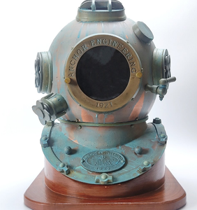 Casco de Buceo Moderno |   Casco de Buceo Marino de Aguas Profundas de 18 Pulgadas, Regalo para Él, Casco de Buceo Antiguo de Super Calidad - Product Image 1