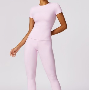 Camiseta de manga corta de moda para mujer, nueva almohadilla asimétrica para el hombro, sin tirantes decoración, diseño plisado, dulce verano - Product Image 2