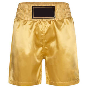 Pantalones Cortos de Boxeo para Hombre con Logotipo y Diseño Personalizados, Servicio OEM, Nuevo Estilo, Impermeables, 100% Poliéster, Color y Talla Personalizables - Product Image 3