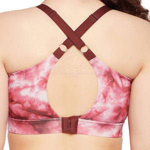 Soutien-gorge de sport confortable toute la journée avec tissu extensible et maintien sûr pour l'entraînement et l'exercice - Product Image 3