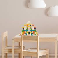 ROBINCOOL Ensemble de blocs de construction Montessori, jeu éducatif créatif et de développement