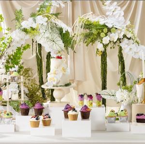 Exhibidores de Ropa Modernos de Plástico Blanco Independientes para Buffet, Precio de Fábrica 2025, Personalizables - Product Image 4