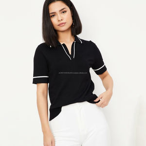 Camiseta de Polo de Golf para Mujer Fit2Fight, Corte Entallado, Ropa de Fabricante, Logotipo Bordado, Ropa de Golf, Camisetas de Polo para Mujer - Product Image 1