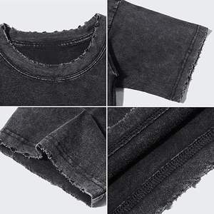 Camisetas Personalizadas de Algodón Grueso Estilo Vintage, Impresión Serigráfica, Impresión DTG, Unisex, 260 g/m², 100% Algodón, Diseño Gráfico - Product Image 3