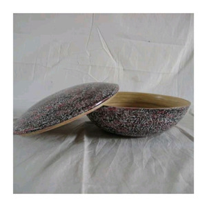 Eco-Friendly Bamboo <b>Serving</b> <b>Bowl</b> Handmade with Smooth Finish Perfect for Salad Snacks Dining or Housewarming Gift - Product Image 4