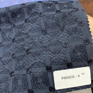 Tissus de broderie Prince 58 Kurta teint uni large pour hommes et dames Techniques tissées pour chemises - Product Image 1