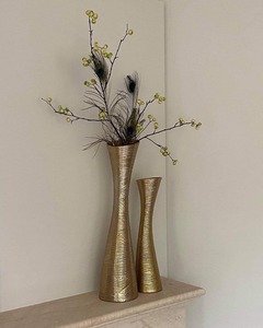 Florero de aluminio ecológico moderno para cumpleaños - Product Image 2