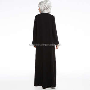 Moda mujer Vestido de manga larga Abayas para mujeres musulmán largo Abaya para damas moda muy cómodo mejor Color Abaya - Product Image 5