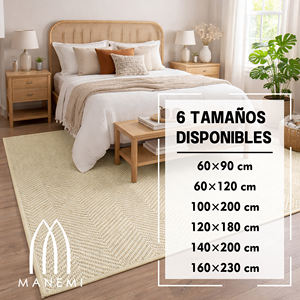 Tapis d'intérieur moderne de qualité supérieure, tissage plat, texture chevrons, doux, antidérapant, pour salon, lavable et pliable - Product Image 4