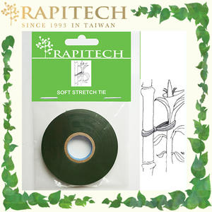 Cinta Elástica de PVC Verde Reutilizable de 45 Metros para Jardinería, Marca RAPITECH, Sin Plomo, Sin Ftalatos - Product Image 6