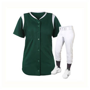 Ensemble d'uniformes de softball pour femmes adultes de haute qualité, respirant, à séchage rapide, confortable - Product Image 1